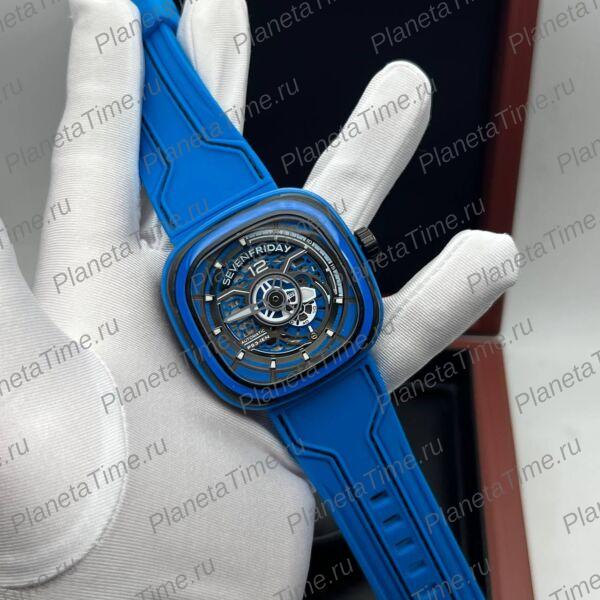 SevenFriday PS3/04 Carbon Blue фото 3