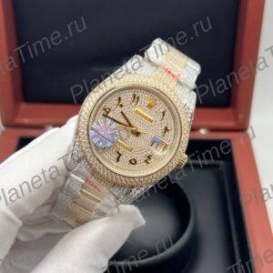 Rolex Datejust Iced Out Arabic 41mm 11112