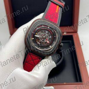 SevenFriday P3C/04 Red Carbon