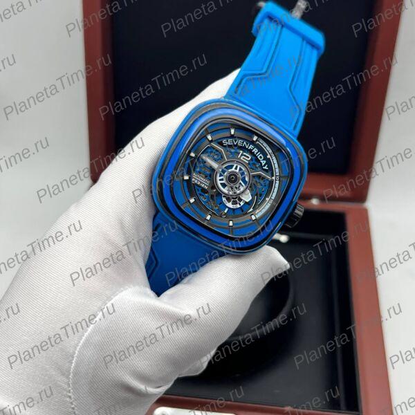 SevenFriday PS3/04 Carbon Blue фото 4