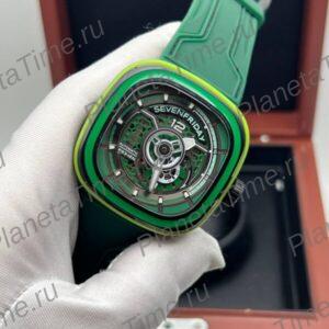 SevenFriday PS3/05 Green Carbon