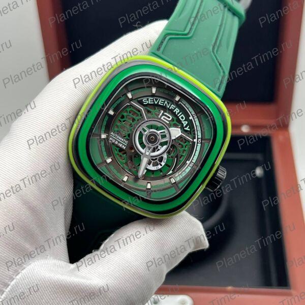 SevenFriday PS3/05 Green Carbon