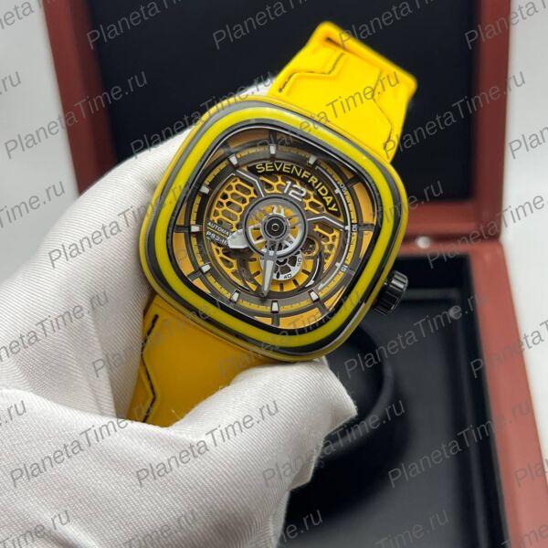 SevenFriday PS3/07 Carbon Yellow