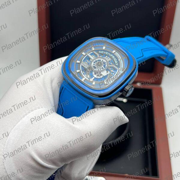 SevenFriday PS3/04 Carbon Blue