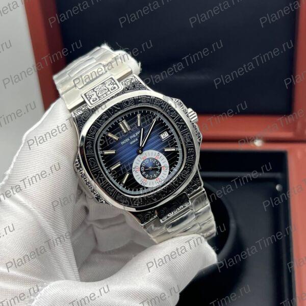 Patek Philippe Nautilus Engraved Art Maori 11797 фото 2
