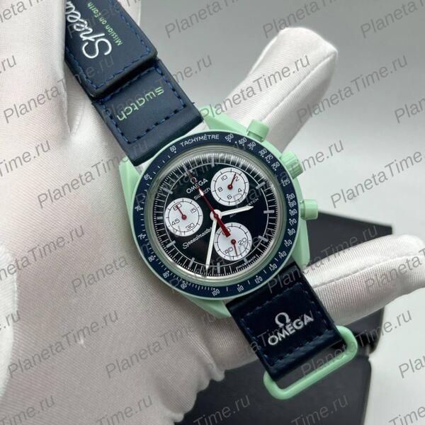 Omega Bioceramic MoonSwatch Mission on Earth фото 2