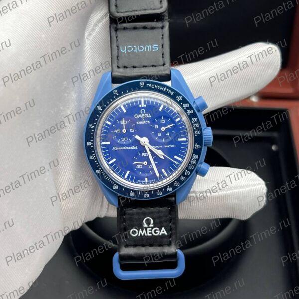 Omega Bioceramic MoonSwatch Mission to Neptune фото 2