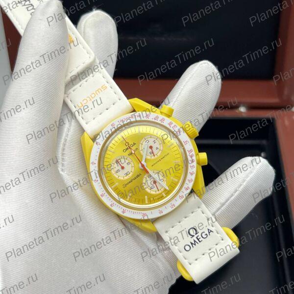 Omega Bioceramic MoonSwatch Mission to the Sun фото 2