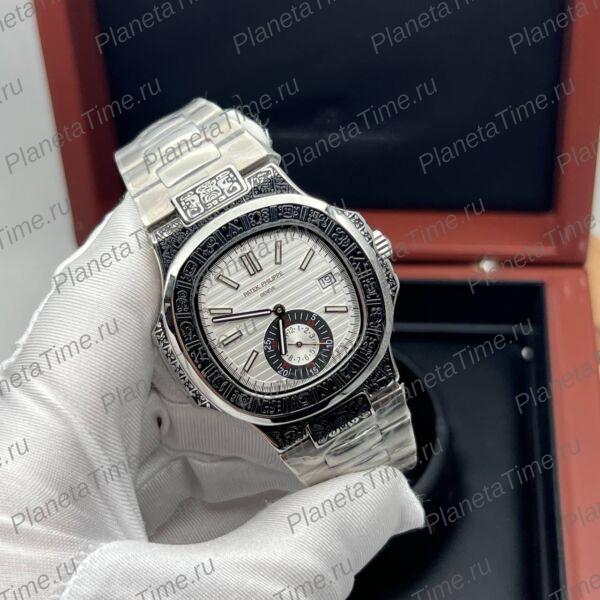 Patek Philippe Nautilus Engraved Art Maori 11796 фото 2