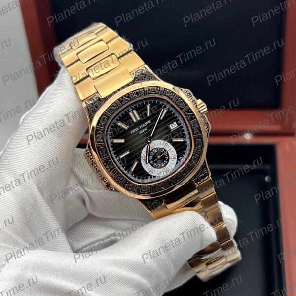 Patek Philippe Nautilus Engraved Art Maori 11798 фото 2