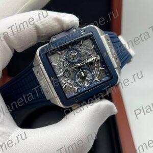 Hublot Square Bang Unico Titanium Blue 13433