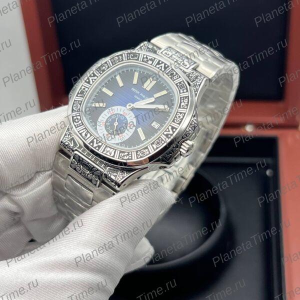 Patek Philippe Nautilus Engraved Art Maori 11797 фото 5
