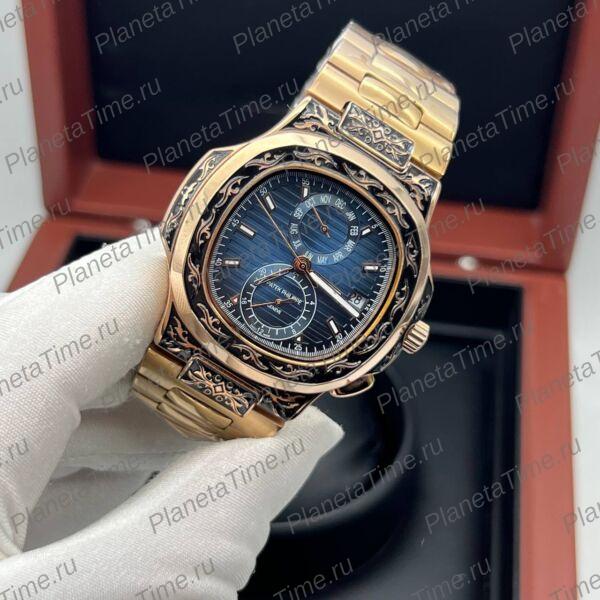 Patek Philippe Nautilus Travel Time Engraved 11805