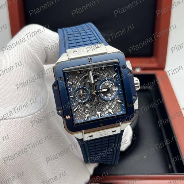 Hublot Square Bang Unico Titanium Blue 13433 фото 3
