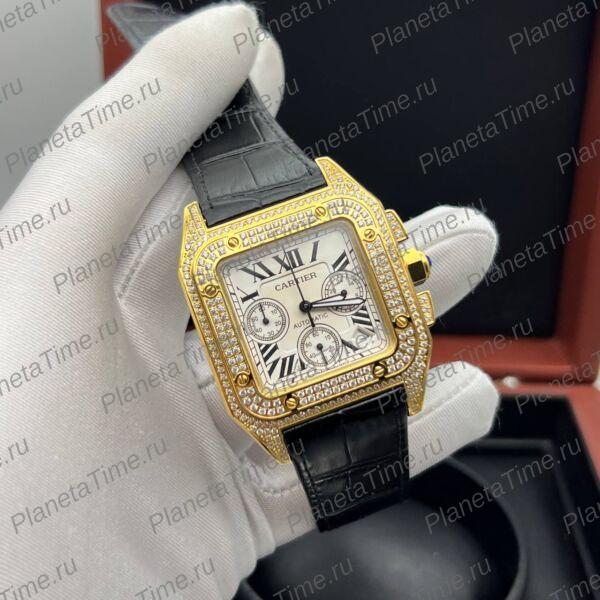 Cartier Santos 100 XL Chronograph 51804 фото 2