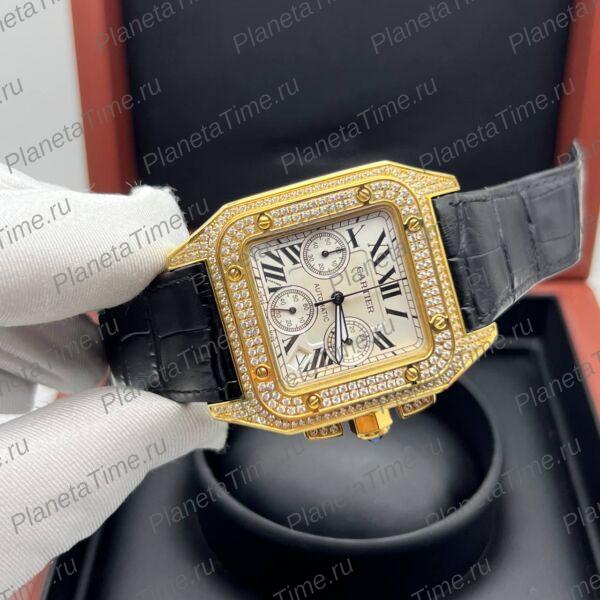 Cartier Santos 100 XL Chronograph 51804 фото 3
