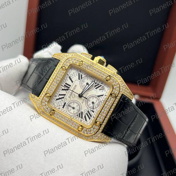 Cartier Santos 100 XL Chronograph 51804 фото 5
