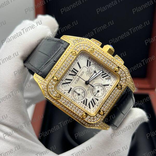 Cartier Santos 100 XL Chronograph 51804 фото 7