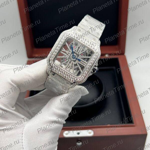 Cartier Santos Skeleton 51890