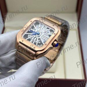 Cartier Santos Skeleton 51886