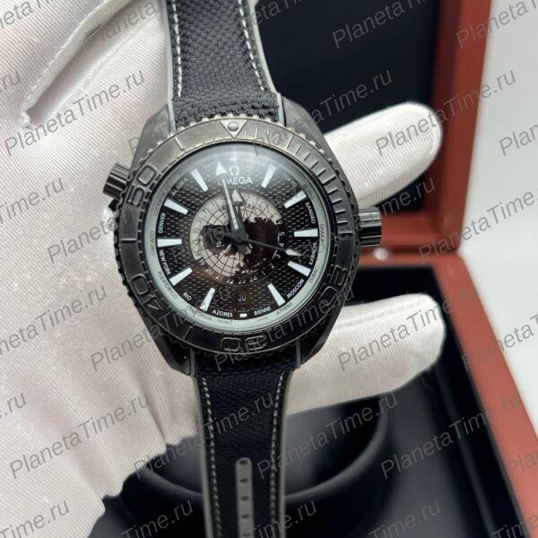 Omega Seamaster Planet Ocean 600M GMT Worldtimer 12233 фото 3