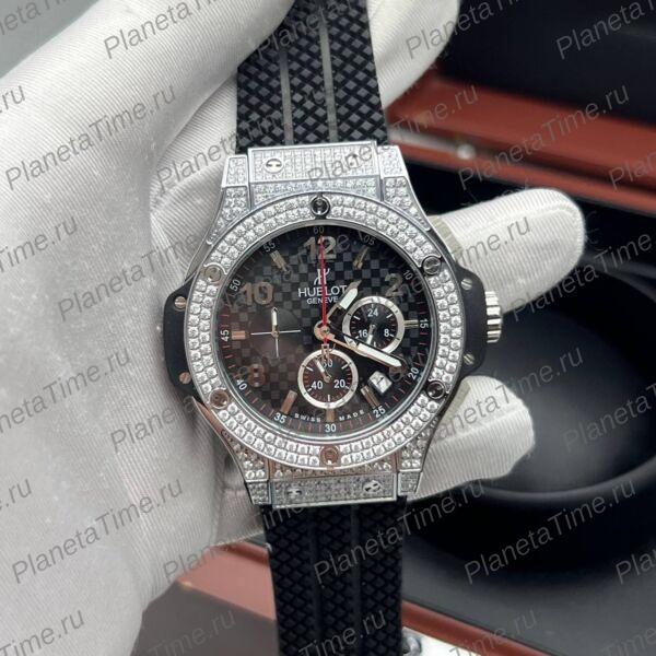 Hublot Big Bang Chronograph Steel Diamonds 13063 фото 3