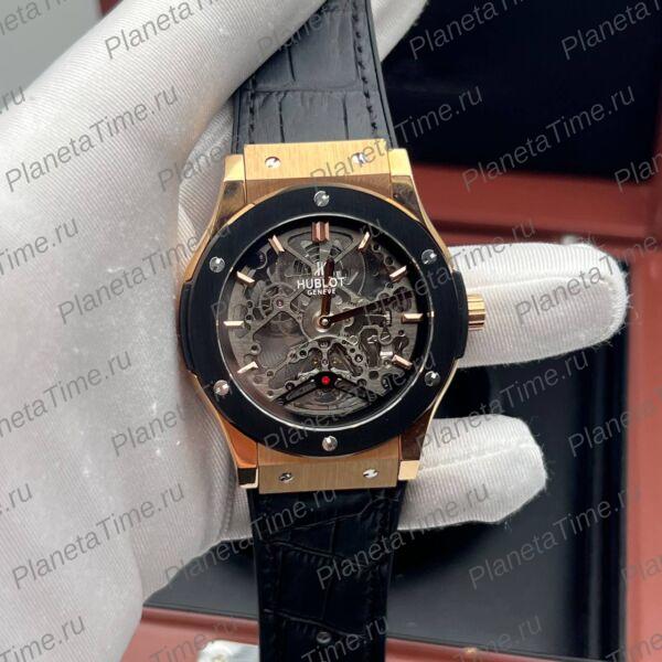 Hublot Classic Fusion Ultra-Thin Skeleton King Gold 13322 фото 3