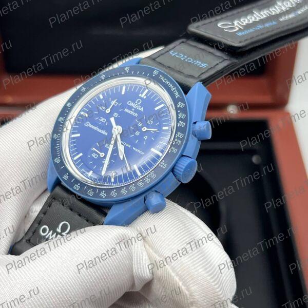 Omega Bioceramic MoonSwatch Mission to Neptune фото 3