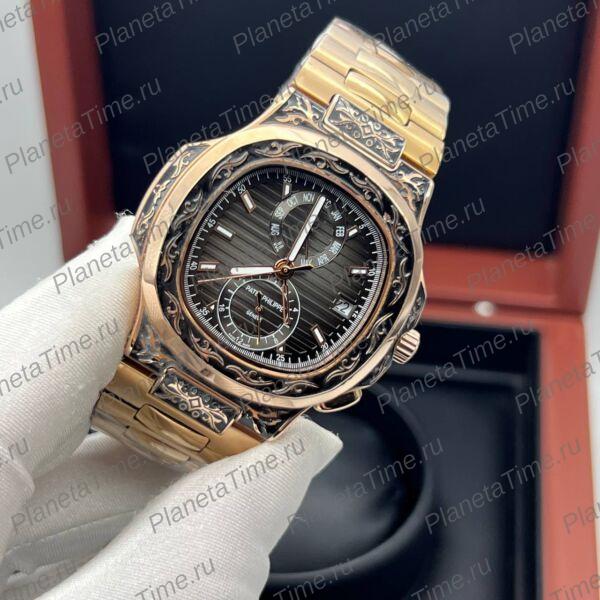 Patek Philippe Nautilus Travel Time Engraved 11804