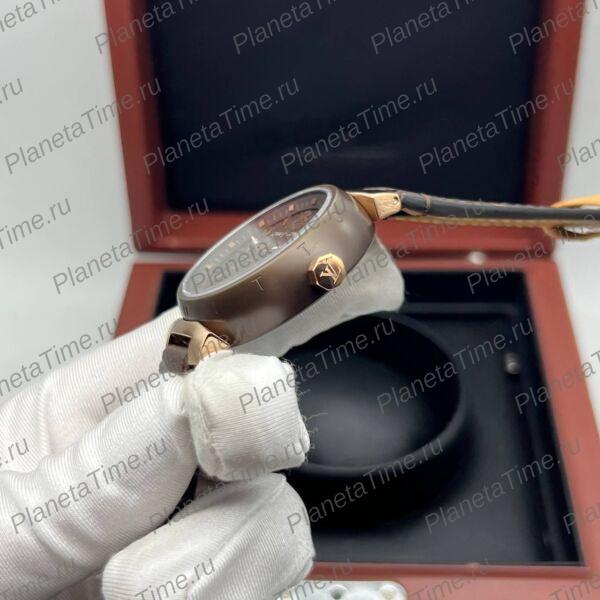 Louis Vuitton Tambour Monogram Gold Brown фото 5