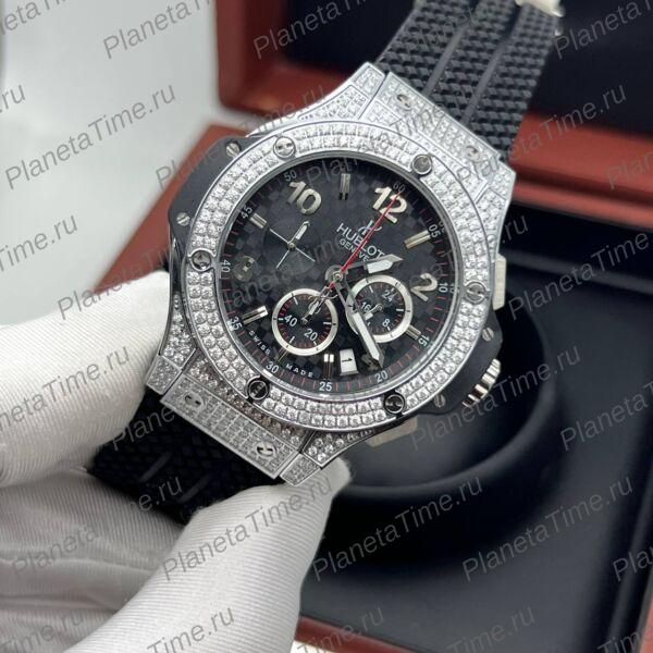 Hublot Big Bang Chronograph Steel Diamonds 13063