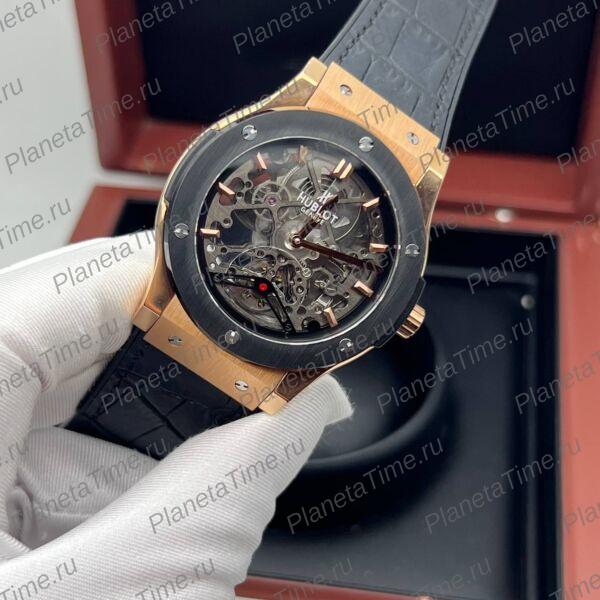 Hublot Classic Fusion Ultra-Thin Skeleton King Gold 13322