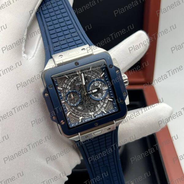 Hublot Square Bang Unico Titanium Blue 13433 фото 4