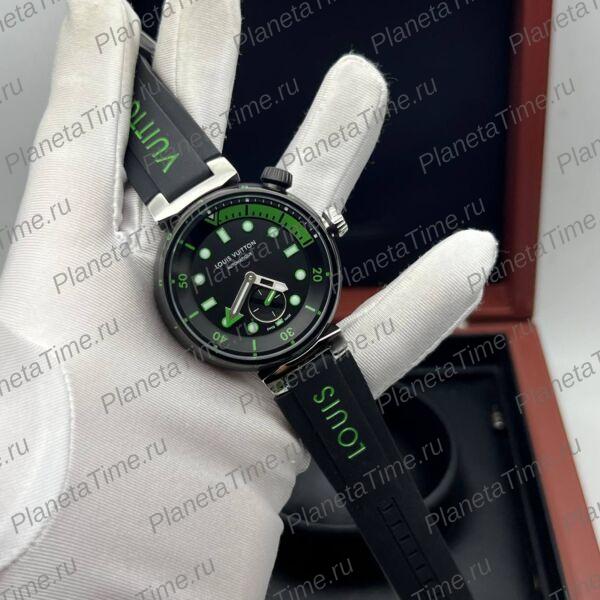 Louis Vuitton Tambour Street Diver Neon Green фото 2