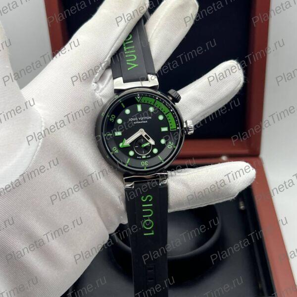 Louis Vuitton Tambour Street Diver Neon Green фото 3