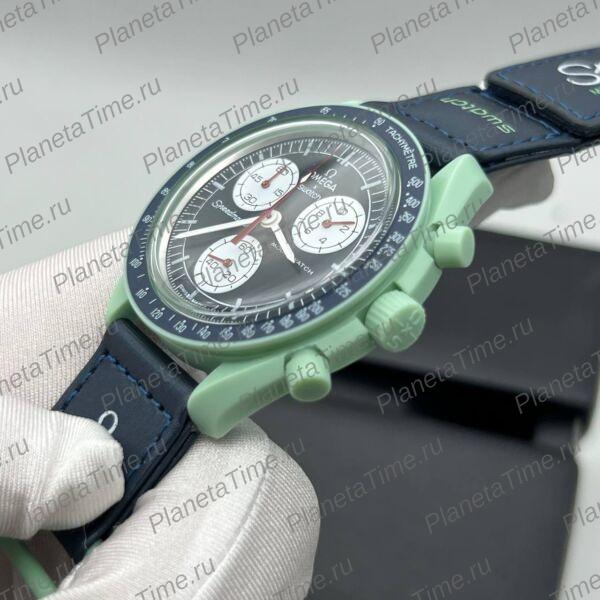 Omega Bioceramic MoonSwatch Mission on Earth фото 4