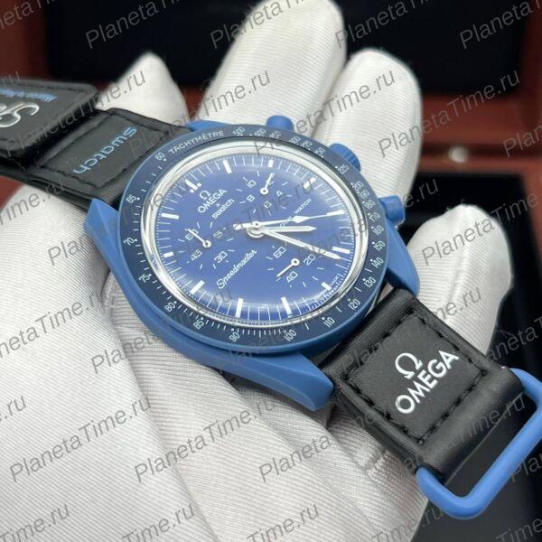 Omega Bioceramic MoonSwatch Mission to Neptune фото 4