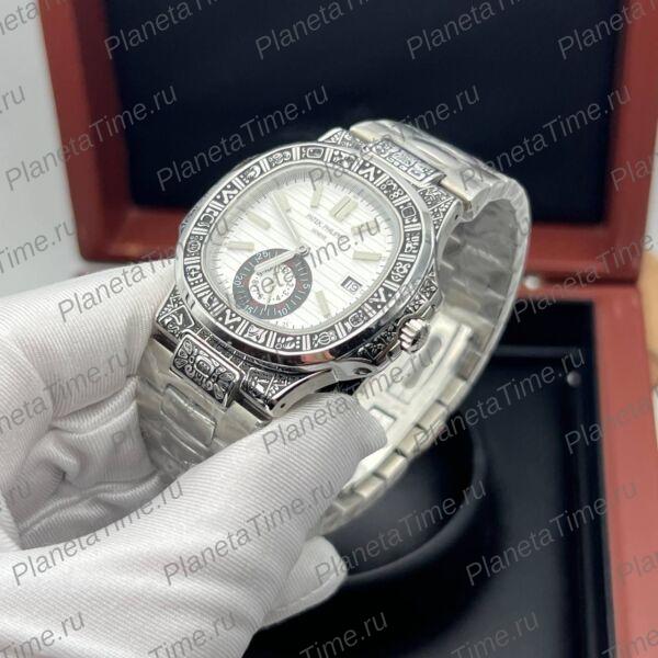 Patek Philippe Nautilus Engraved Art Maori 11796 фото 5