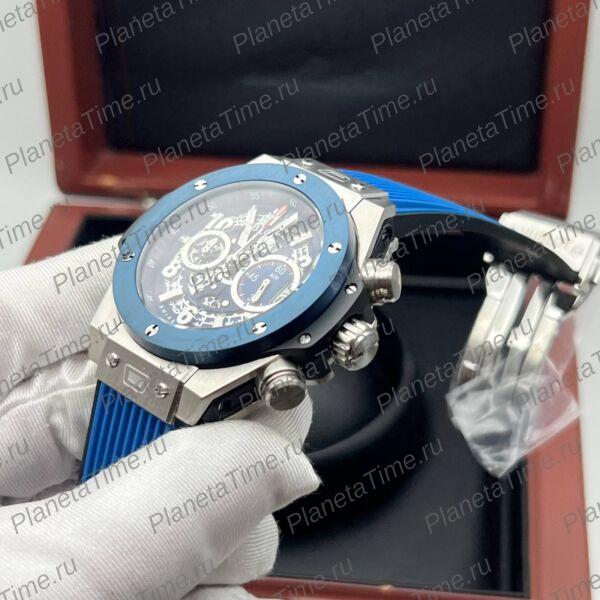 Hublot Big Bang Unico Chronograph Blue 13198 фото 4