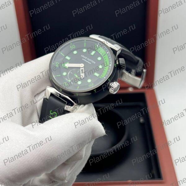 Louis Vuitton Tambour Street Diver Neon Green фото 4