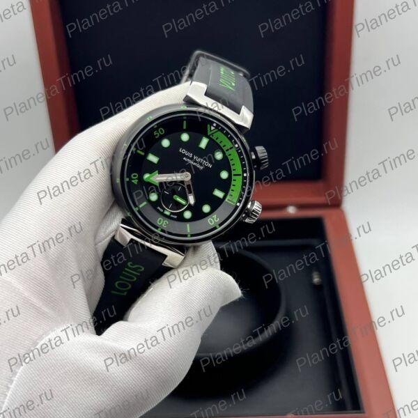 Louis Vuitton Tambour Street Diver Neon Green