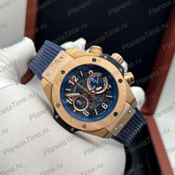 Hublot Big Bang Unico King Gold Blue 13208 фото 5