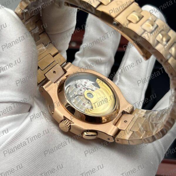 Patek Philippe Nautilus Travel Time Engraved 11803 фото 8