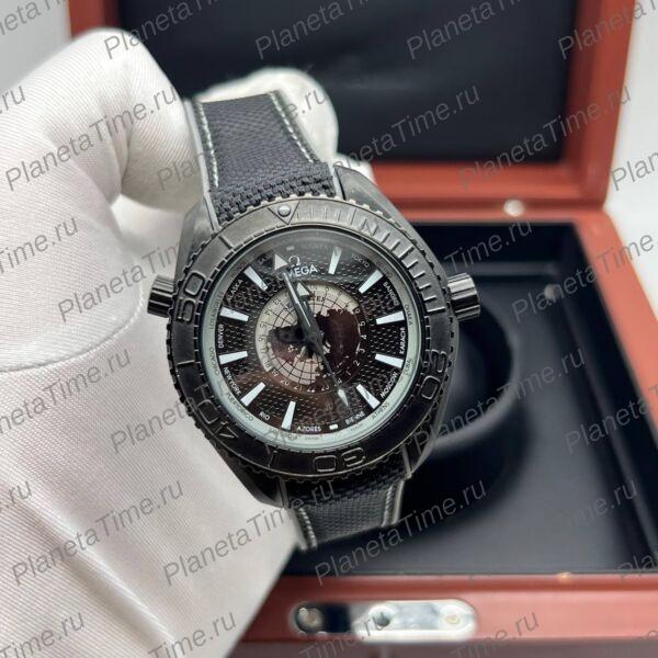 Omega Seamaster Planet Ocean 600M GMT Worldtimer 12233 фото 6