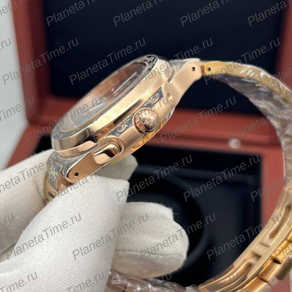Patek Philippe Nautilus Travel Time Engraved 11804 фото 6