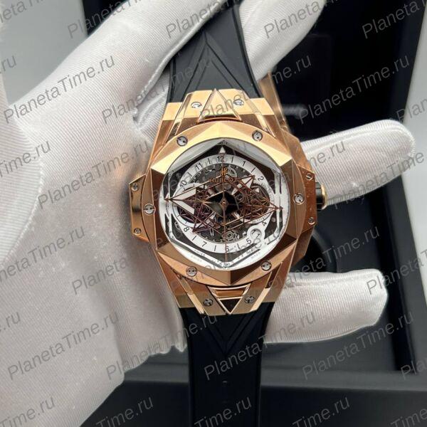 Hublot Big Bang Unico Sang Bleu II King Gold 13078 фото 2