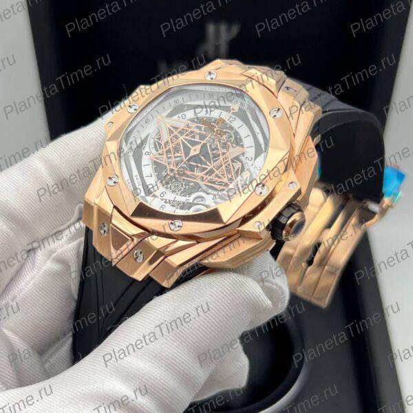 Hublot Big Bang Unico Sang Bleu II King Gold 13078 фото 3