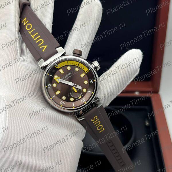 Louis Vuitton Tambour Street Diver Neon Brown фото 2