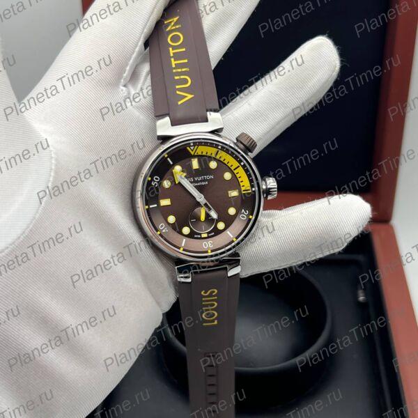Louis Vuitton Tambour Street Diver Neon Brown фото 3