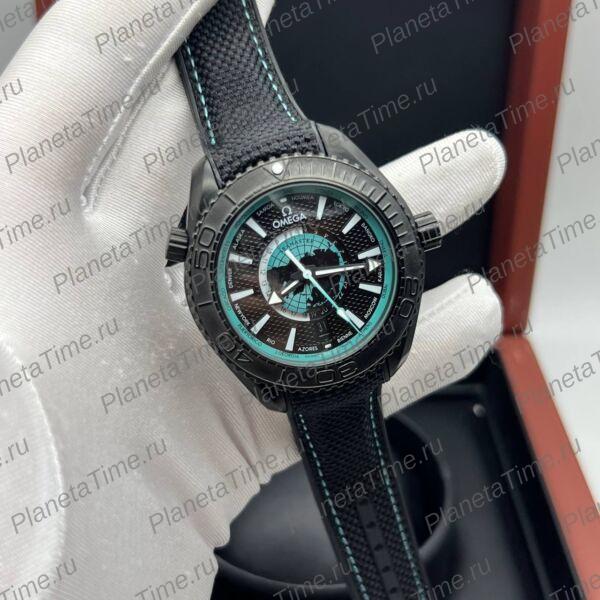 Omega Seamaster Planet Ocean 600M GMT Worldtimer 12234 фото 2